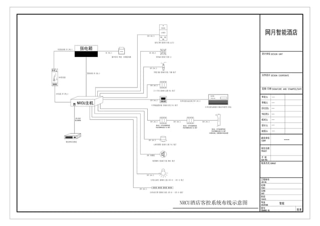 网月智能酒店客控系统标准图纸（5/8）